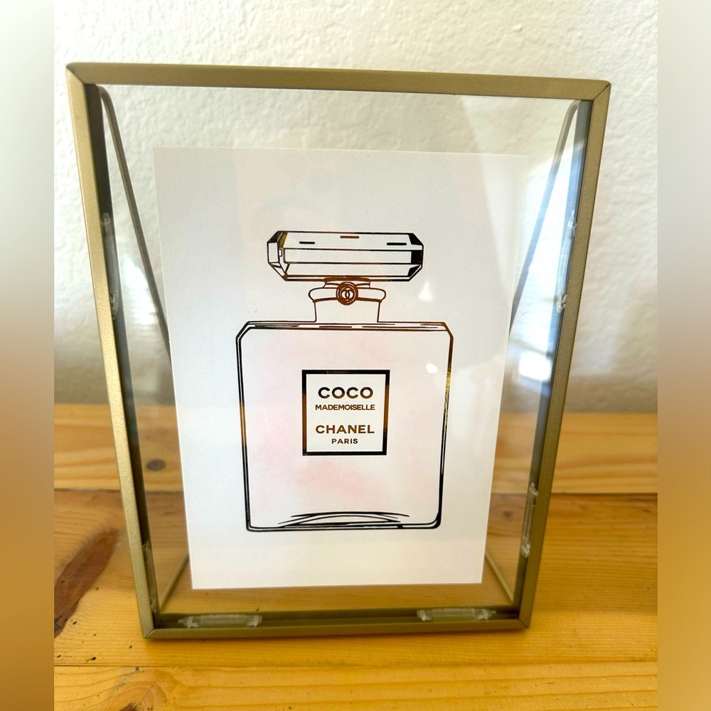 Coco Chanel Mademoiselle framed art